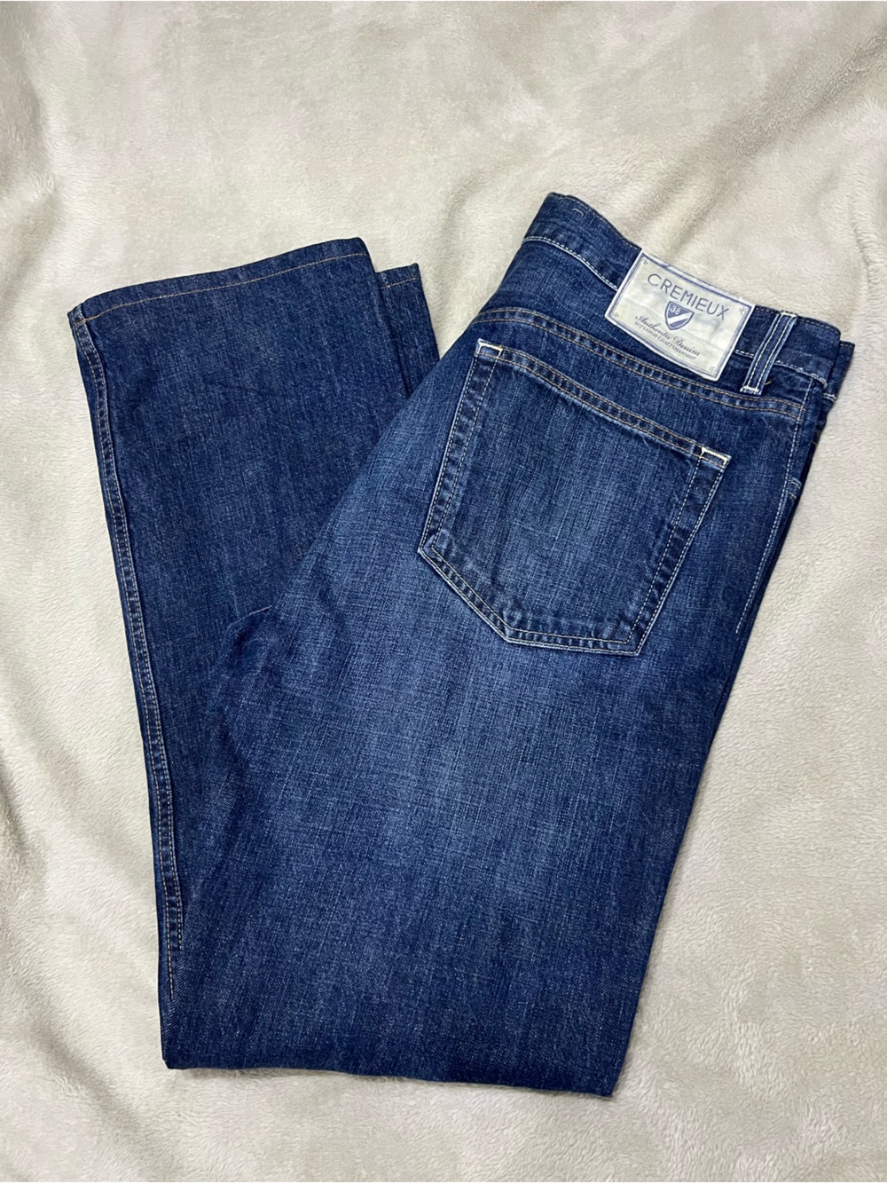 Daniel Cremieux Men's Indigo Straight-Leg Jeans